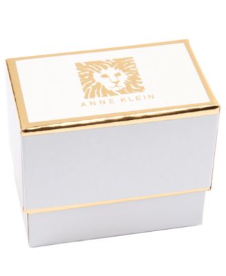 Cubic Zirconia Crystal Gold-Tone Orbital Bangle Bracelet