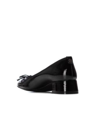 Women's Patent Leather Block Heel Pumps By XTI