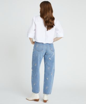 Women's Elaine x Gilded Garden Barrel Jeans