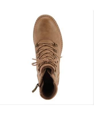 ROCKIES Hiking-Inspired Lace-Up Booties with Cushioned Insole