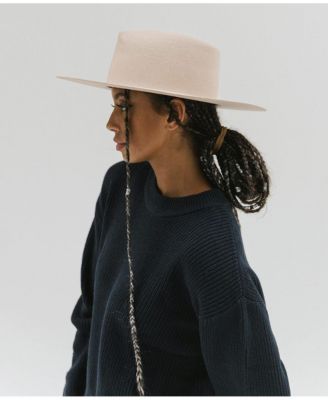 Dakota Wide Brim Felt Hat with Triangle Crown for Ultimate Style and Protection