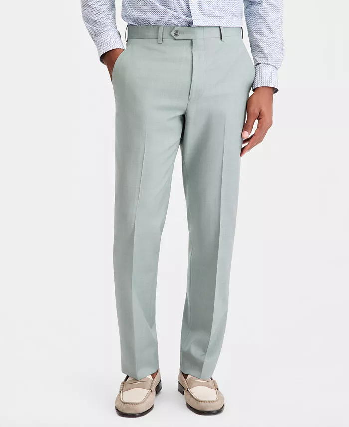 Men's Classic Fit Wool Blend Suit Separates Pant - thumbnail 10