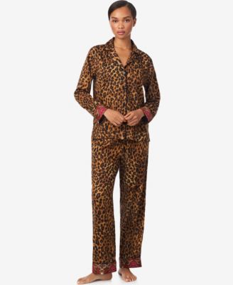 Lauren Ralph Lauren - Women's Long Sleeves Notch Collar Pajama Set