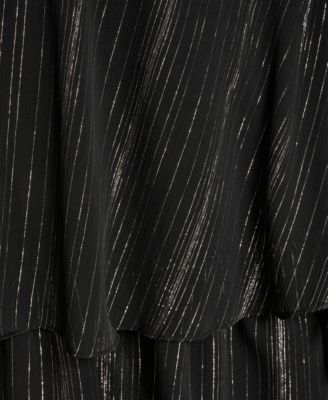 Plus Size Long Sleeve Jewel Neck Dress