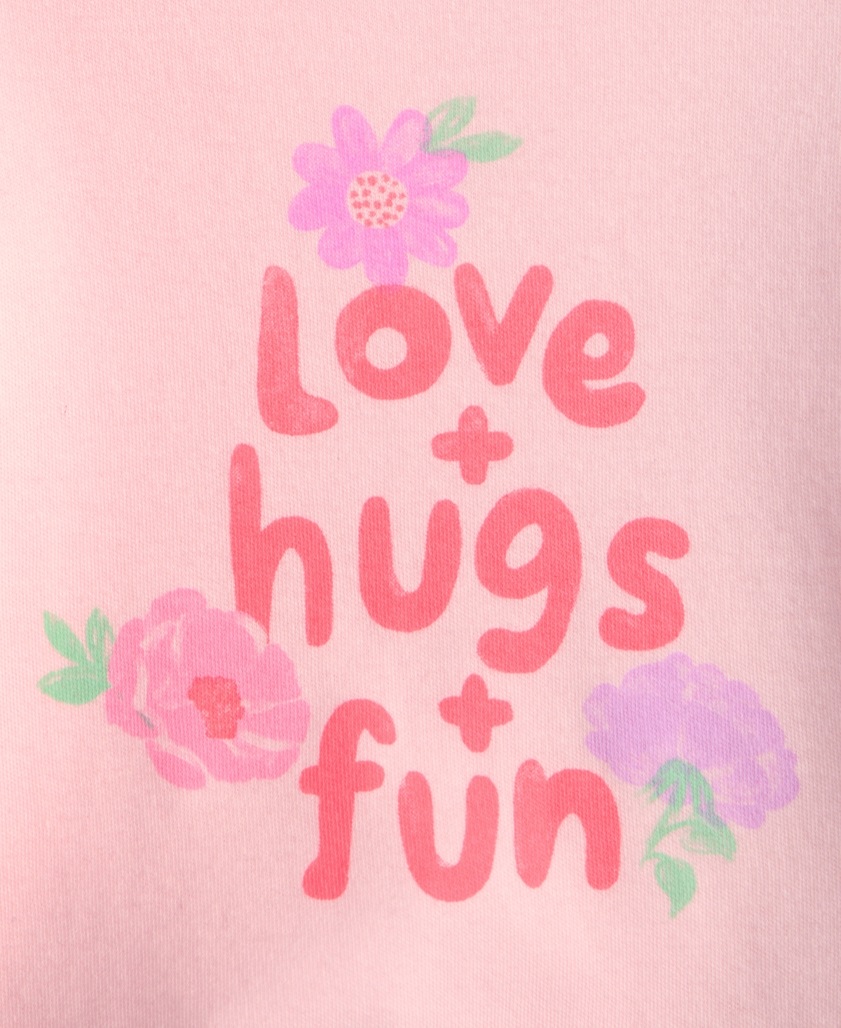 First Impressions Baby Girls Love Hugs Fun Short-Sleeve T-Shirt, Macy's Exclusive