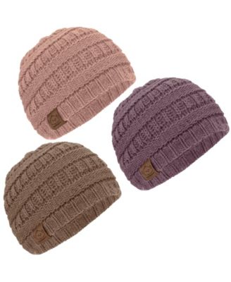 KeaBabies 3pk Warmzy Baby Beanies 0-36 months Baby Hats Baby Winter Hat for Newborn Infant Toddlers Boys Girls - Wine 16$