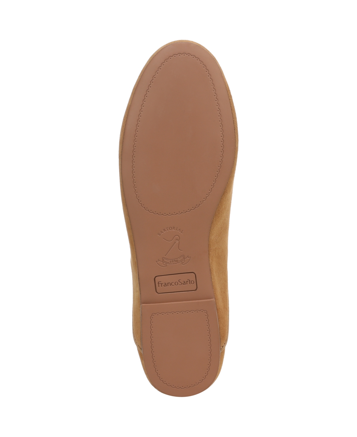 Franco Sarto Women's Brayten Round Toe Ballerina Flats In Brown