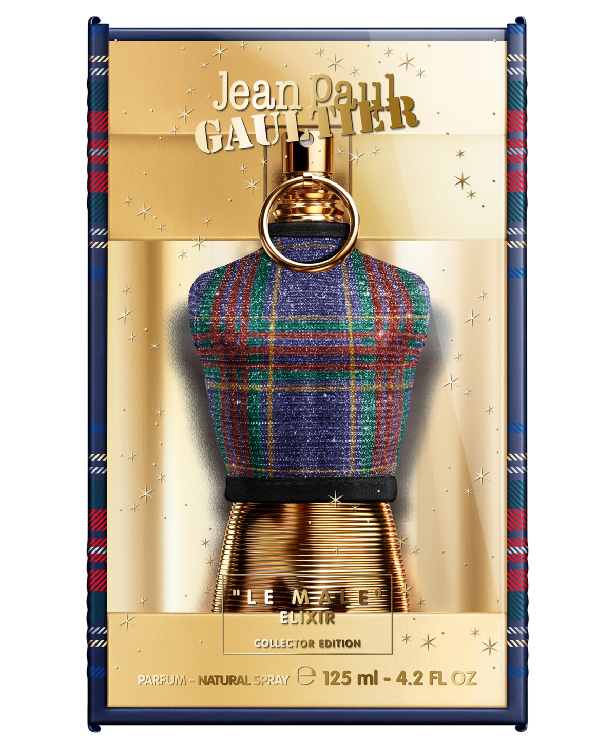 Jean Paul Gaultier Men's Le Male Elixir Collector's Edition Fragrance, 4.2 Oz. In Transparent