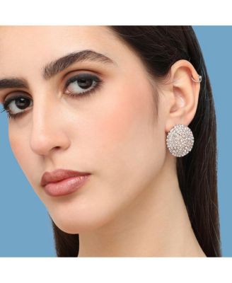 Women's Circular Stud Earrings