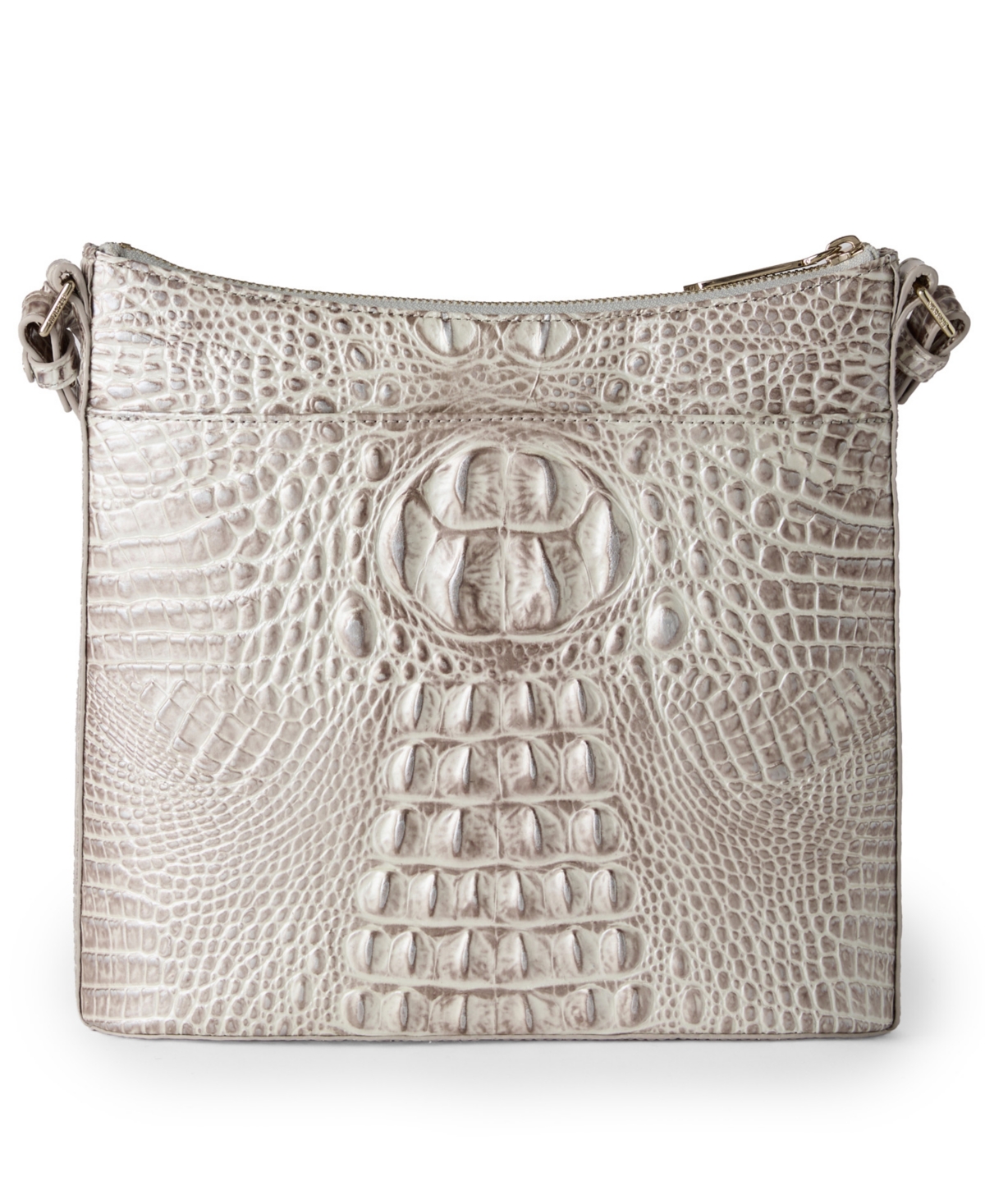 Brahmin Katie Leather Crossbody Bag In Neutral