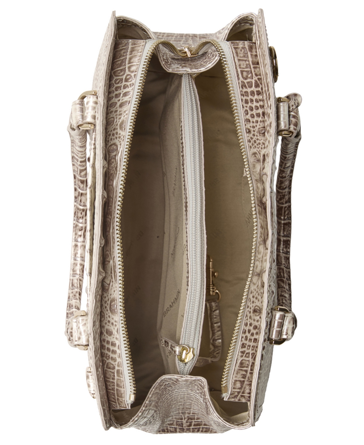 Brahmin Women's Finley Leather Large Satchel Bag