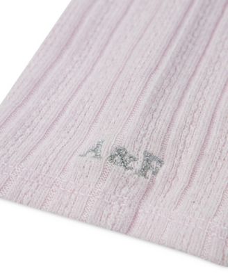 Girls' Double Bow Pointelle Long-Sleeve Top