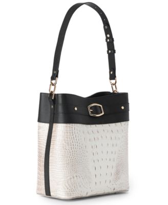 Celina Minden Leather Bucket Bag