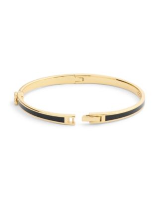 Gold Plated Hinged Bangle Bracelets