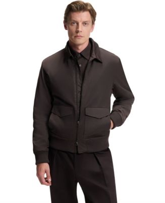 BECKHAM x BOSS Men's Water-Repellent Twill Jacket - Macy's