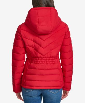 Women's Long Sleeve Hooded Puffer Jacket