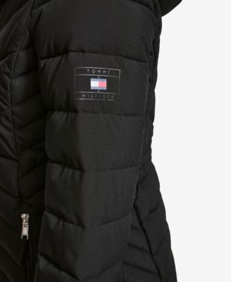 Women's Long Sleeve Hooded Puffer Jacket