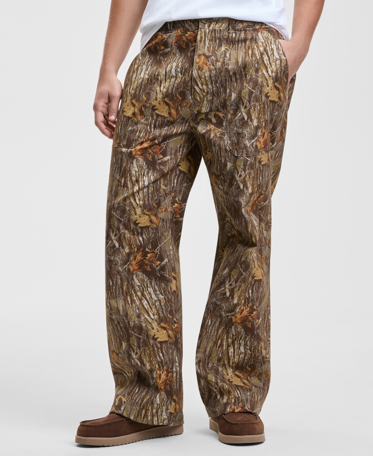 Mode of One Men's Canvas Cargo Pants, Macy's Exclusive