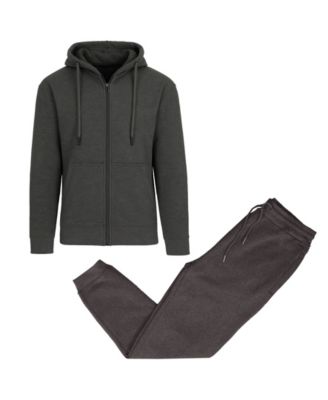 Men's 2-Piece Full-Zip Sweater Hoodie and Jogger Sweatpants Set