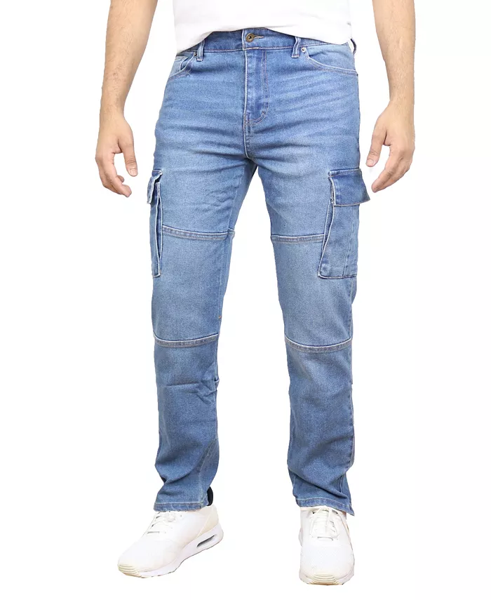 Men's Stretch Cargo Pocket Jeans - thumbnail 7