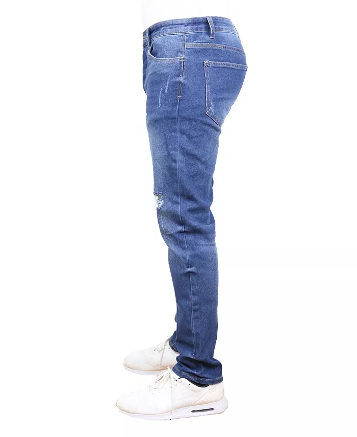 Men's Stretch Ripped Jeans - thumbnail 3