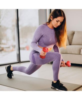 Neoprene Dumbbell Free Hand Weight Set with Rack