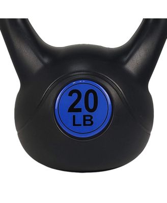 BalanceFrom Kettlebell Fitness Exercise Weights, Set of 3, 10, 15, and 20 Pounds