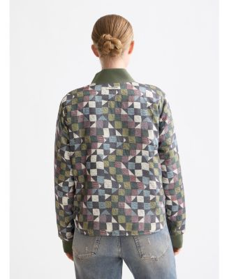 Women's Reversible Quilted Bomber
