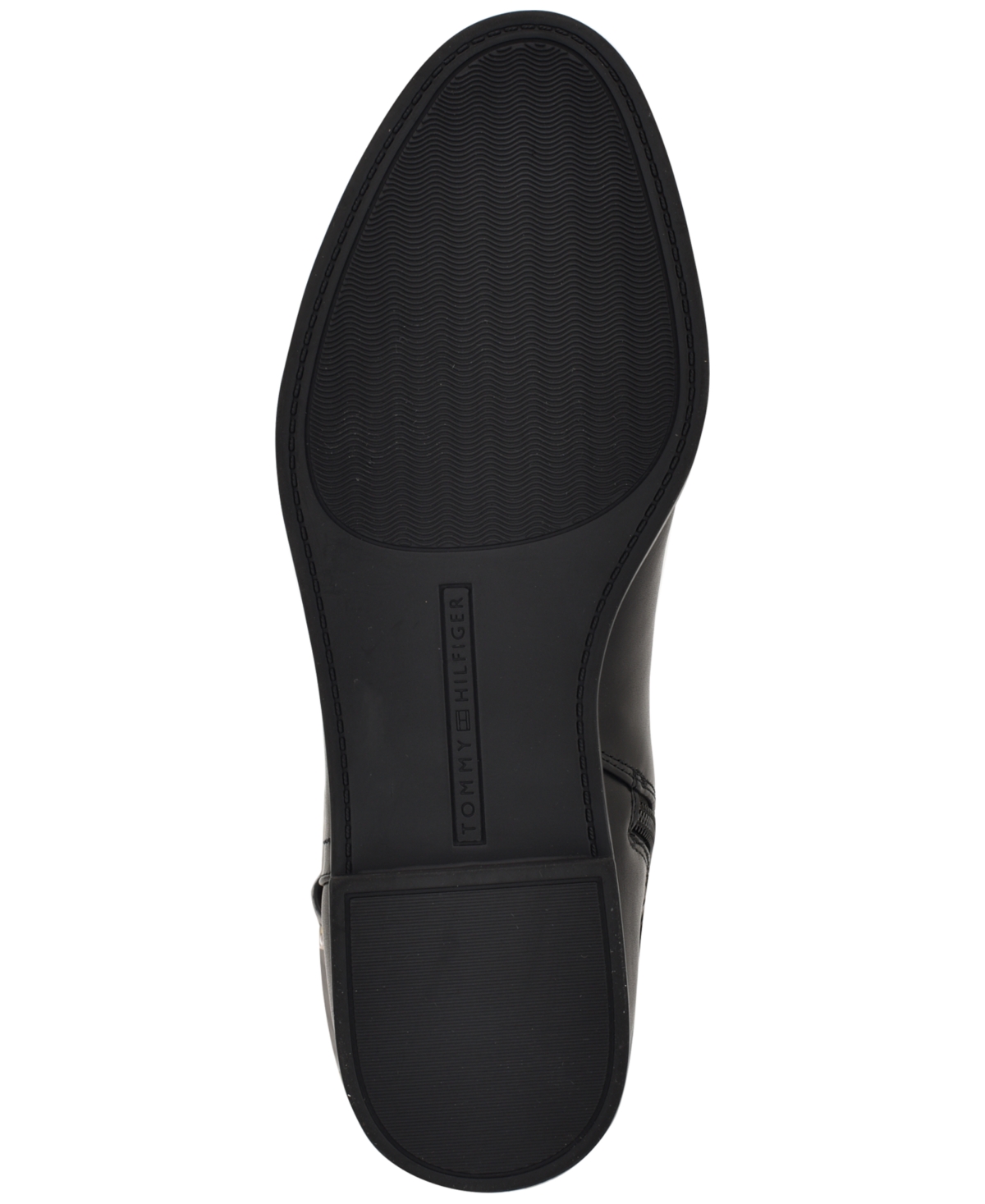 Tommy Hilfiger Women's Mireya Side Zip Riding Boot In Black