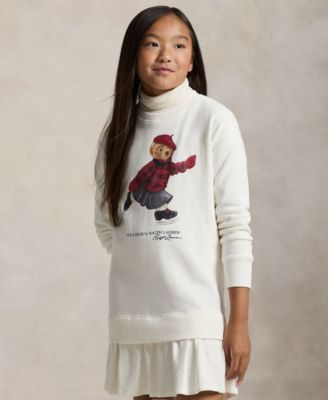 Polo Ralph Lauren - Girls 7-16 Polo Bear Fleece Dress