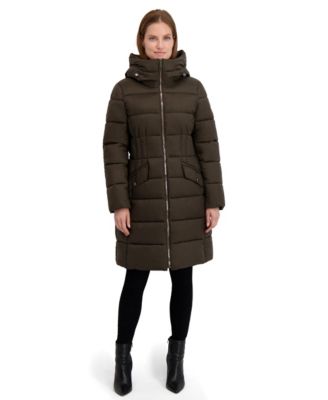 Women's Laundry By Shelli Sega Long Puffer Coat