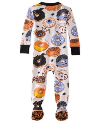 Baby Cruz Halloween Cotton Snug-Fit Footed Pajamas