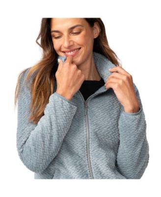 Women's Cable Braided Butter Pile Jacket