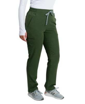 Women's Ariana Mid-rise Slim Straight Scrub Pant