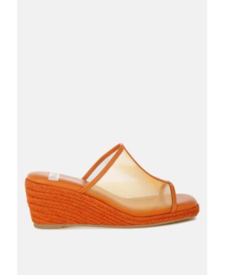 Womens Seraphine Breathable Mesh Slip-On Wedges