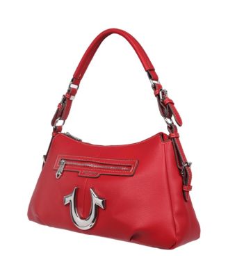 Zip Chain Soft Satchel