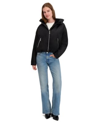 Women's Hooded Bomber Jacket