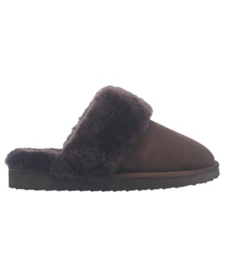 Women's Fur Band Open Slipper