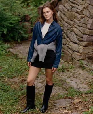 Women's Azra Twill Mini Skirt