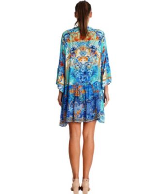 Women's long sleeve short dress