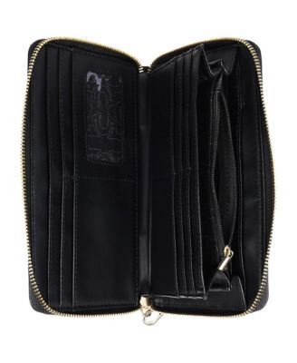 East/West Zip-Around Wallet