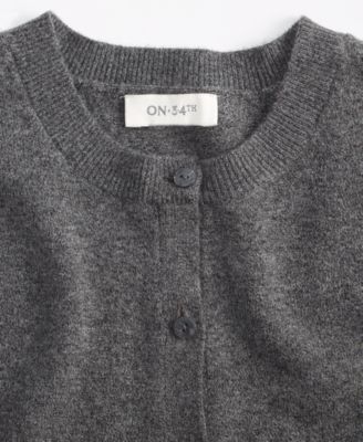 Women's Ruffle-Hem Cardigan