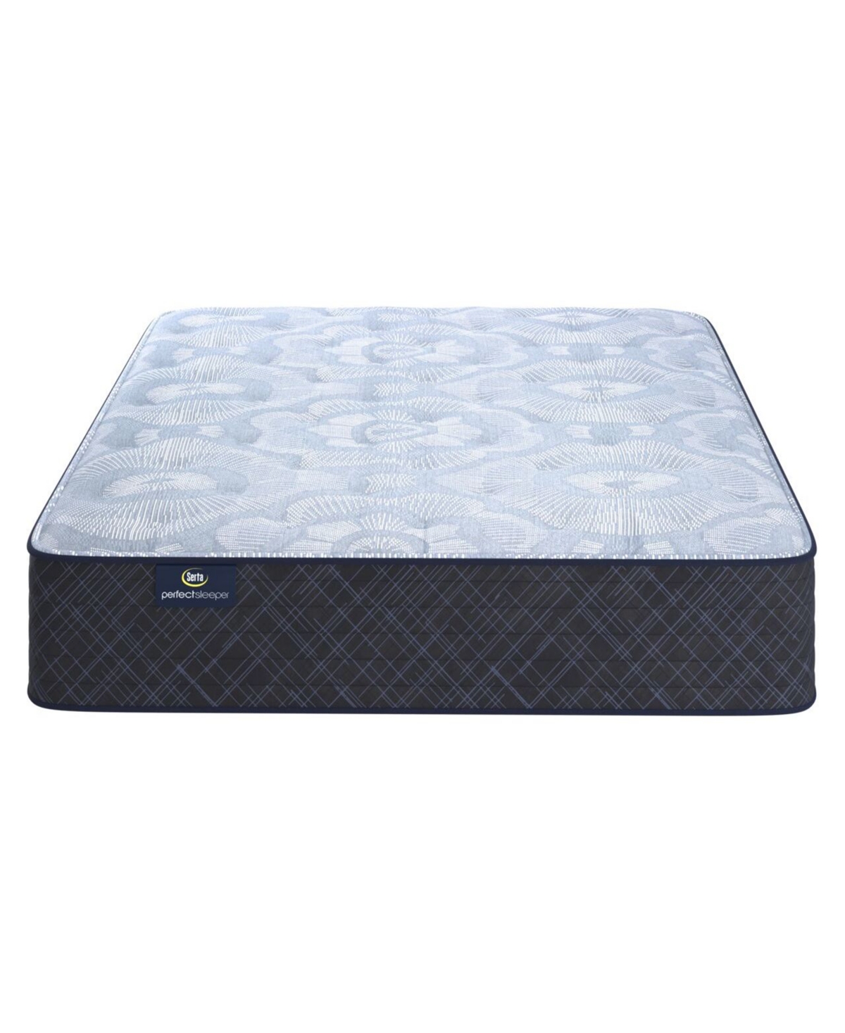 Serta Perfect Sleeper Iceland Poppy 13.5 Medium Tight Top Mattress Collection In Blue