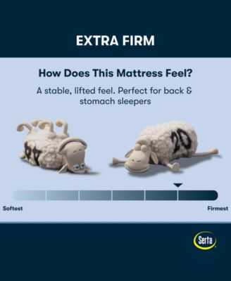 Perfect Sleeper Osiria Rose 12" Extra Firm Tight Top Mattress, California King