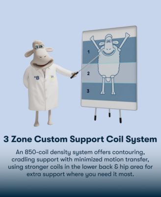 Perfect Sleeper Tundra Valley 14" Plush Hybrid Tight Top Mattress, King