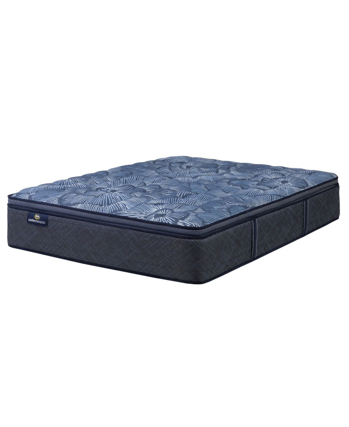 Serta Perfect Sleeper Osiria Rose 14" Medium Pillow Top Mattress Set, Full In Transparent