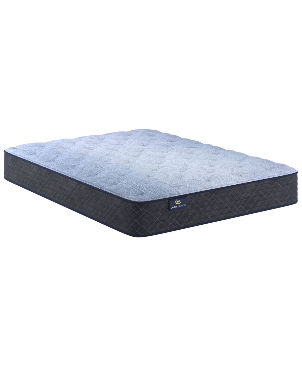 Serta Perfect Sleeper Cobra Lily 10.5" Plush Tight Top Mattress Set, California King In Transparent