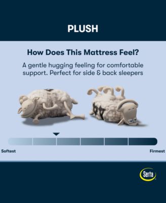 CLOSEOUT! Perfect Sleeper Osiria Rose 13" Plush Tight Top Mattress Set, California King