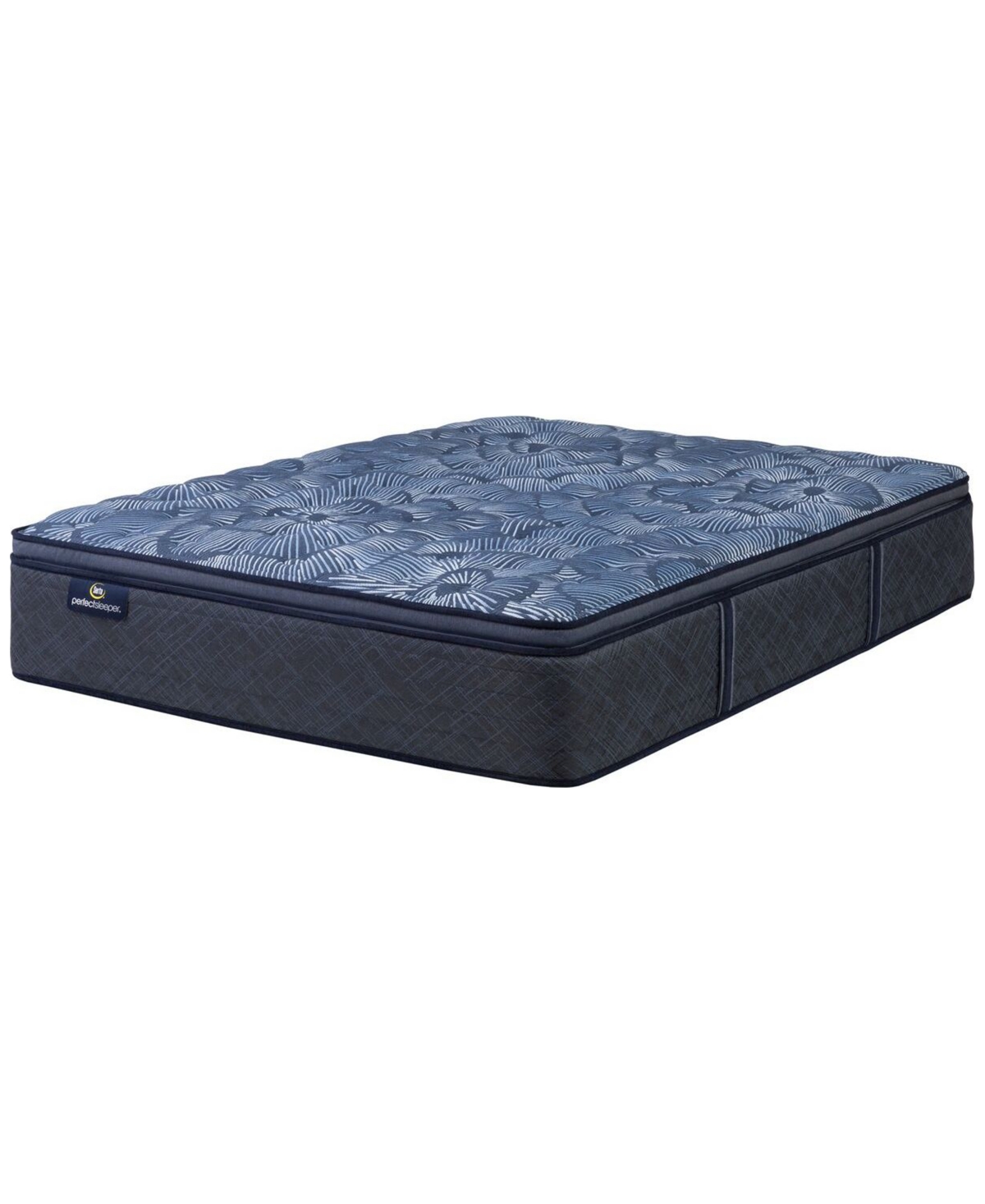 Serta Perfect Sleeper Osiria Rose 14" Firm Pillow Top Mattress, Full In Blue