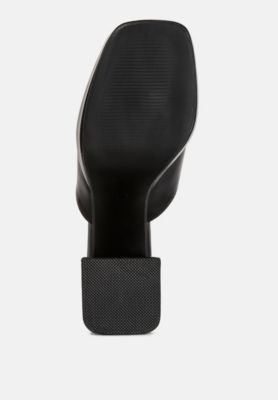 Womens Flexes Flared Block Heel Sandals